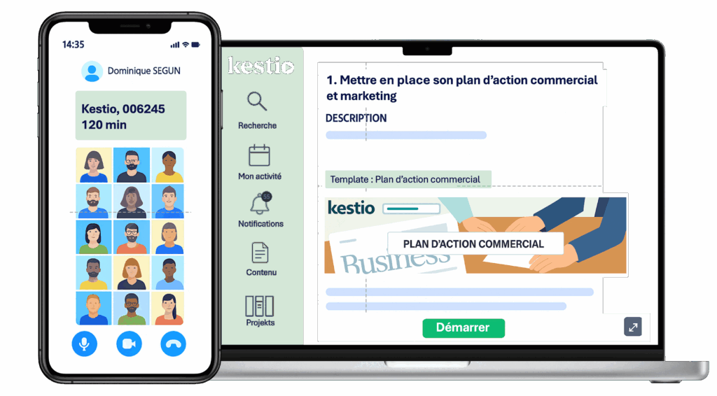 kestiolive, plateforme de coaching commercial